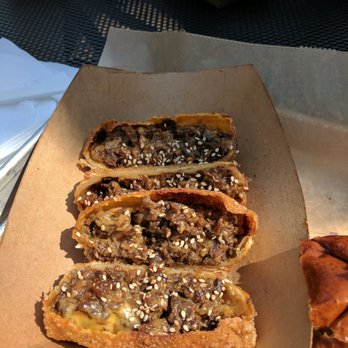 Bop N Grill - Philly cheese steak egg rolls - Burgers Near Me - Chicago, Illinois Bop N Grill - Philly cheese steak egg rolls - Burgers Near Me - Chicago, Illinois