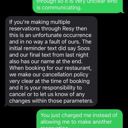 Very aggressive reservations policy