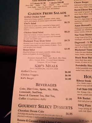 Menu photo 3 Amos Howards Restaurant & Brew Works Hickory, NC Menu photo 3 Amos Howards Restaurant & Brew Works Hickory, NC