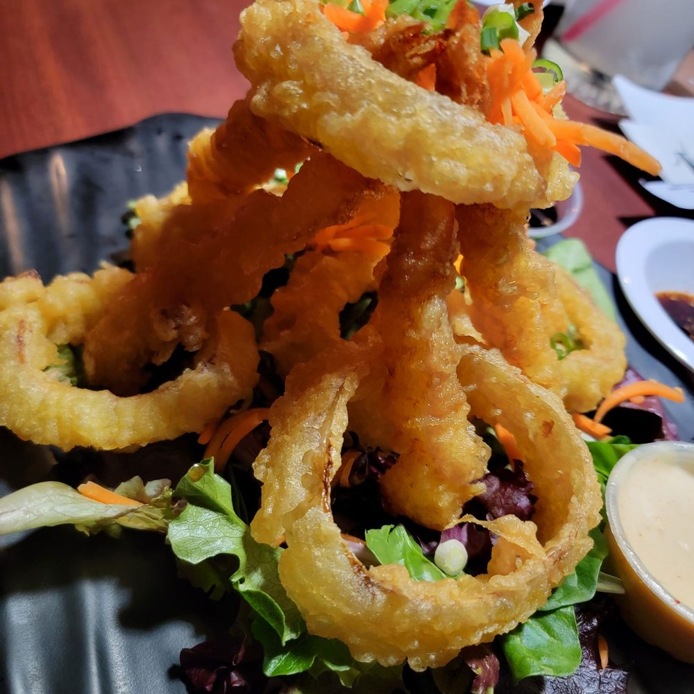 Senor Sushi - a pile of onion rings on a plate - Japanese Near Me - Phoenix, Arizona Senor Sushi - a pile of onion rings on a plate - Japanese Near Me - Phoenix, Arizona