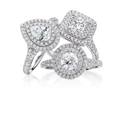 John Macintyre & Son - Diamond double halo engagement ring specialists