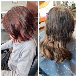 Goldie Lux - A fun little before and after created by Tiffany. We love when our clients let us play!