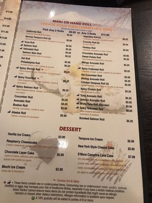Menu photo 4 Asian Harbor Mebane, NC
