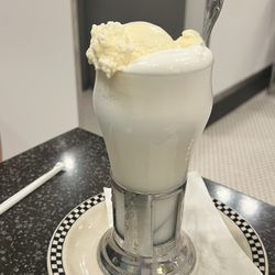 Egg cream ice cream soda