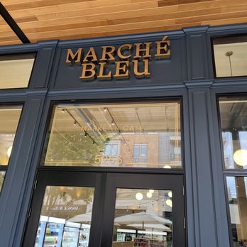 Marché Bleu - Front signage - Coffee & Tea Near Me - Fort Worth, Texas Marché Bleu - Front signage - Coffee & Tea Near Me - Fort Worth, Texas