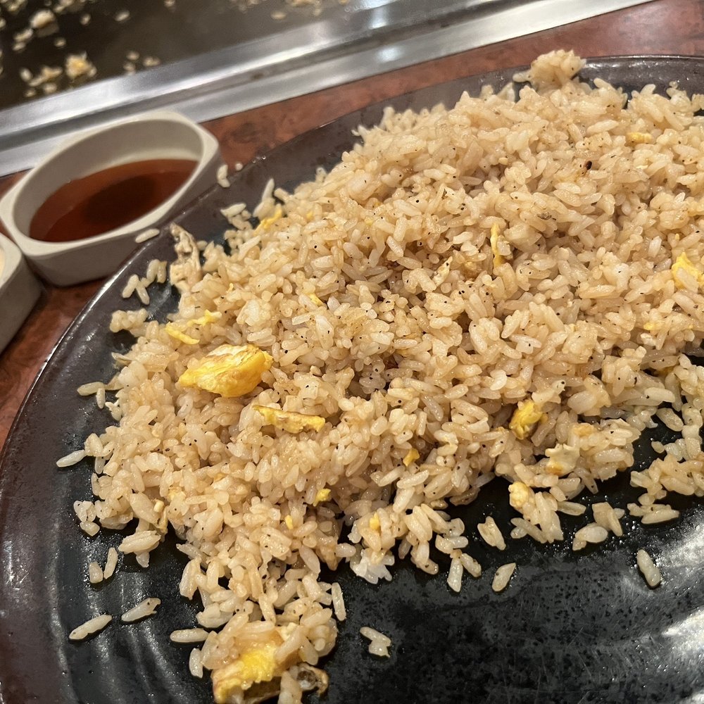Samurai Restaurant - a plate of fried rice on a table - Japanese Near Me - Glendale, Wisconsin Samurai Restaurant - a plate of fried rice on a table - Japanese Near Me - Glendale, Wisconsin