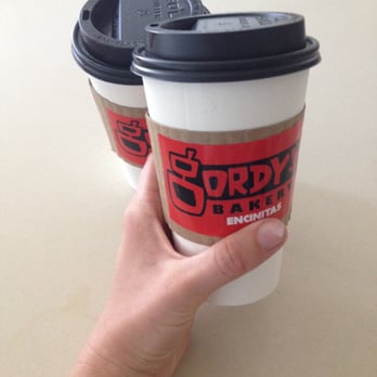 Gordy's Bakery - Front and center = Dirty Chai, one of the best I've had! - Bakeries Near Me - Encinitas, California