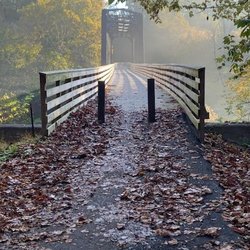 West Fork River Rail-Trail - West Fork River Rail-Trail bridge