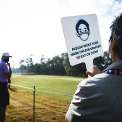 Houston Open - Fans were allowed to attend the 2020 Houston Open. Masks requested.