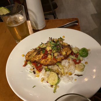 Acova - Blackened Salmon - New American Near Me - Denver, Colorado Acova - Blackened Salmon - New American Near Me - Denver, Colorado