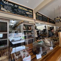 Breads on Oak Cafe & Bakery - Counter and baked goods