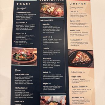 Ruah Cafe - Menu - Breakfast & Brunch Near Me - Conroe, Texas