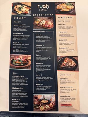 Menu photo 1 Ruah Cafe Conroe, TX