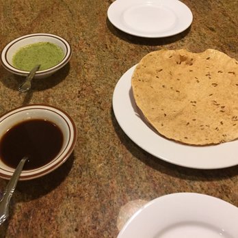 Vindu Indian Cuisine - Papadum with Tamarind and Mint Cilantro Chutney - Indian Near Me - Dallas, Texas Vindu Indian Cuisine - Papadum with Tamarind and Mint Cilantro Chutney - Indian Near Me - Dallas, Texas