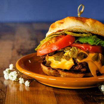 Homestead Cafe - The Homestead Green Chile Cheeseburger - Coffee & Tea Near Me - Albuquerque, New Mexico