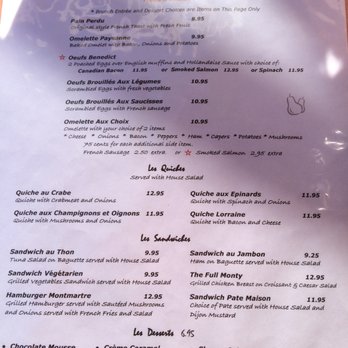 Cafe Montmartre - menu - French Near Me - Reston, Virginia Cafe Montmartre - menu - French Near Me - Reston, Virginia