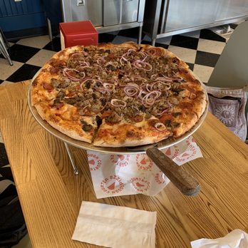 Dough Counter - NY Pizza--Dough Counter Supreme, hold the green peppers, please - Pizza Near Me - Denver, Colorado Dough Counter - NY Pizza--Dough Counter Supreme, hold the green peppers, please - Pizza Near Me - Denver, Colorado