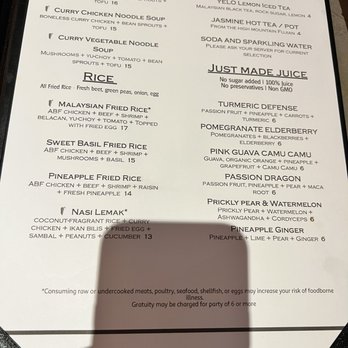 Phat Eatery - Menu - Malaysian Near Me - Katy, Texas