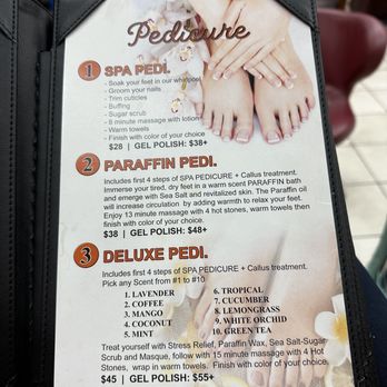 Happy Day Nails & Spa - Menu - Nail Salons Near Me - Sacramento, California Happy Day Nails & Spa - Menu - Nail Salons Near Me - Sacramento, California