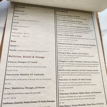 Trattoria Nervosa - Menu - Italian Near Me - Toronto, Ontario Trattoria Nervosa - Menu - Italian Near Me - Toronto, Ontario