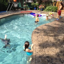 Kids love a pool!