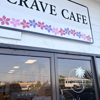 Crave Cafe - Coffee Shop sign - Coffee & Tea Near Me - Kailua-Kona, Hawaii Crave Cafe - Coffee Shop sign - Coffee & Tea Near Me - Kailua-Kona, Hawaii