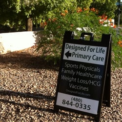 Designed For Life Primary Care Associates - Sign getting the word out.