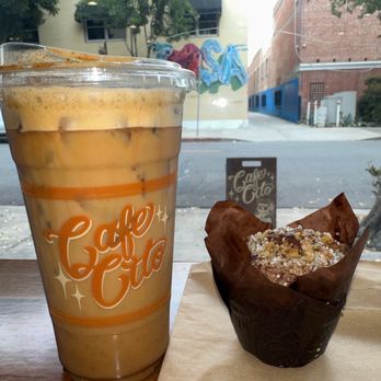 Cafe Cito - Banana muffin and El Catrin - Coffee & Tea Near Me - Santa Ana, California