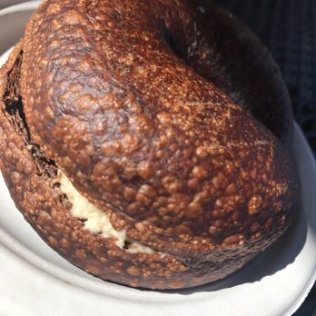Einstein Bros. Bagels - Espresso buzz bagel with honey almond spread.... ohhh yeah - Bagels Near Me - Chula Vista, California Einstein Bros. Bagels - Espresso buzz bagel with honey almond spread.... ohhh yeah - Bagels Near Me - Chula Vista, California