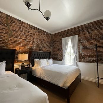 Holbrooke Hotel - Our gorgeous room!! So cute!! It was nice not to have a tv - Hotels Near Me - Grass Valley, California