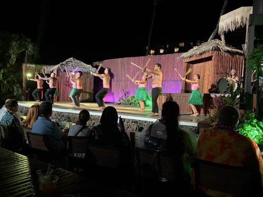 Myths of Maui luau by null