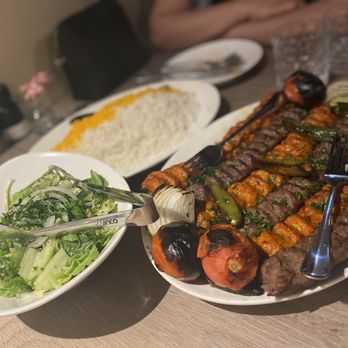 Vala Kitchen - We ordered the family plate, baklava and falafel. The prices were great! Would recommend! - Persian/Iranian Near Me - Los Angeles, California
