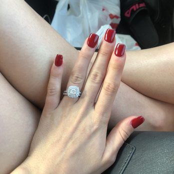 Lyons Nails & Foot Spa - Acrylic full set - Nail Salons Near Me - Coconut Creek, Florida
