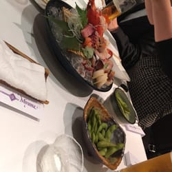 City Miyama - Sashimi and edamame