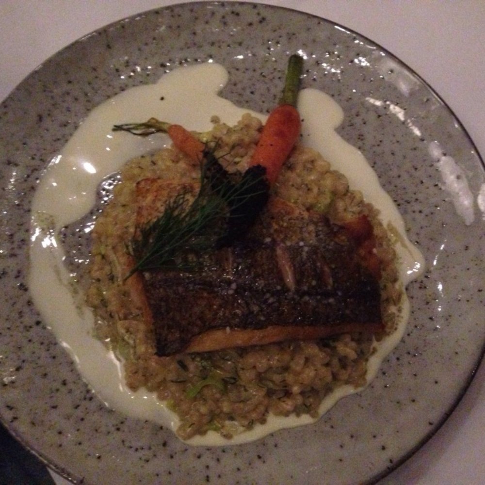 Restaurant Snekken - Fried hake with the best barely risotto of your life - Restaurants Near Me - Roskilde, 85