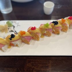 Saki Japanese kitchen - One of their many specialty rolls