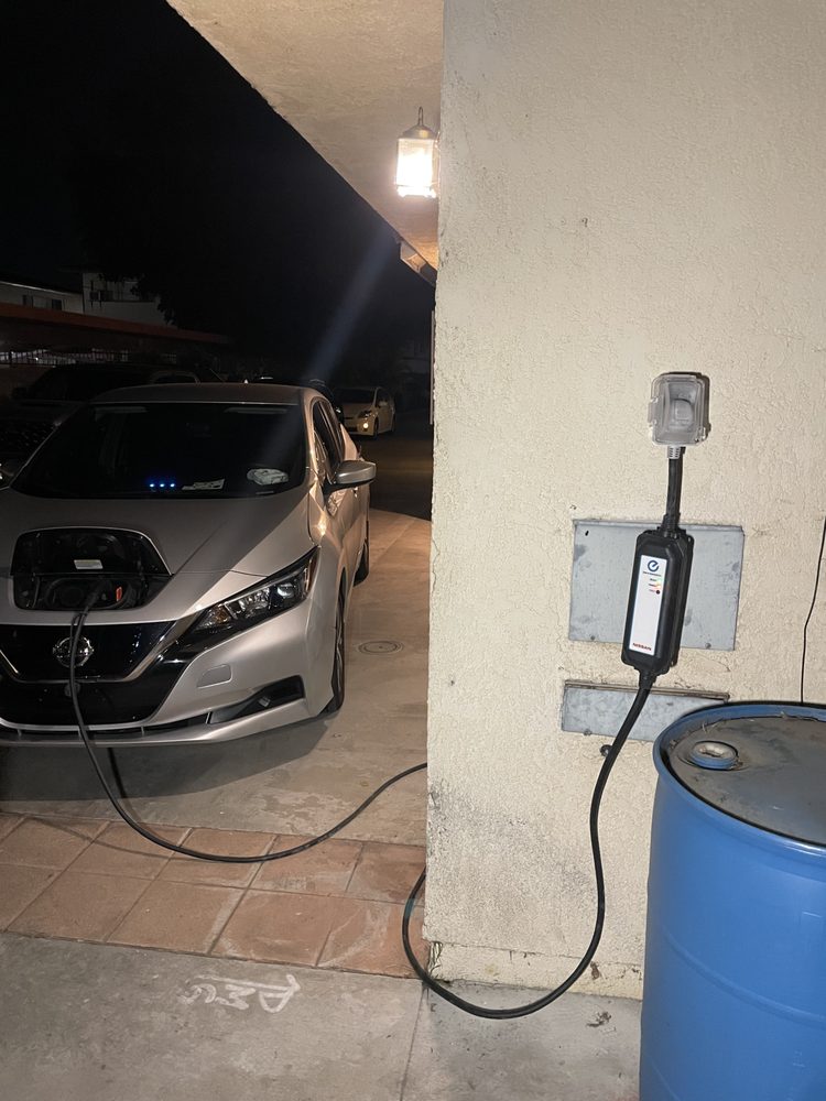 Slide of Ev Charger Installs