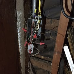 Shepherd Electric - Can you believe this is the work of a licensed electrician!