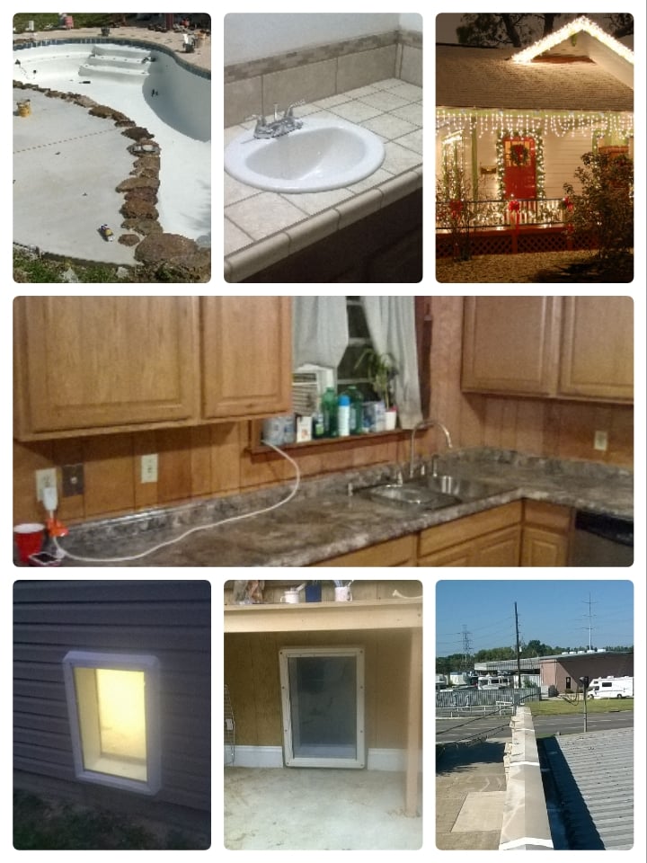 Slide of Morgan's Handyman Construction Services