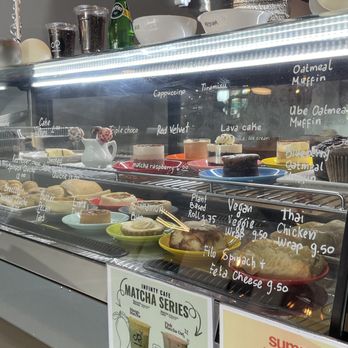 Infinity Cafe - Display case - Cafes Near Me - Surrey, British Columbia