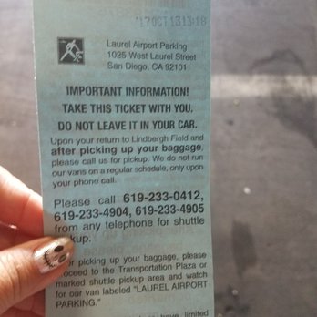 Laurel Parking - You'll need to call one of these numbers for a shuttle to pick you up - Parking Near Me - San Diego, California Laurel Parking - You'll need to call one of these numbers for a shuttle to pick you up - Parking Near Me - San Diego, California