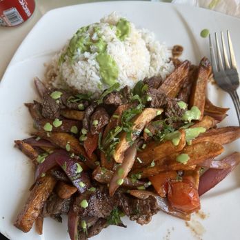 Rikas Peruvian Cuisine - Lomo saltado - Seafood Near Me - Los Angeles, California Rikas Peruvian Cuisine - Lomo saltado - Seafood Near Me - Los Angeles, California