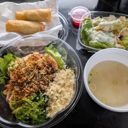 Miso Soup Ocean Salad Poke Miso Soup Ocean Salad Poke