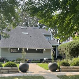 Front exterior by Patch landscape Front exterior by Patch landscape