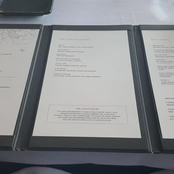Canlis - Menu - New American Near Me - Seattle, Washington