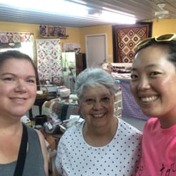 The Thread Peddler - Us with Bertha, the owner.