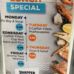 Snapper Shack - Lunch Specials