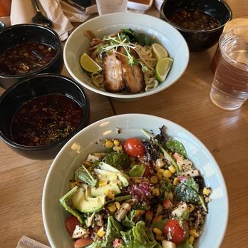 HiroNori - Green Salad + Cold Dipping Noodle - Ramen Near Me - San Diego, California