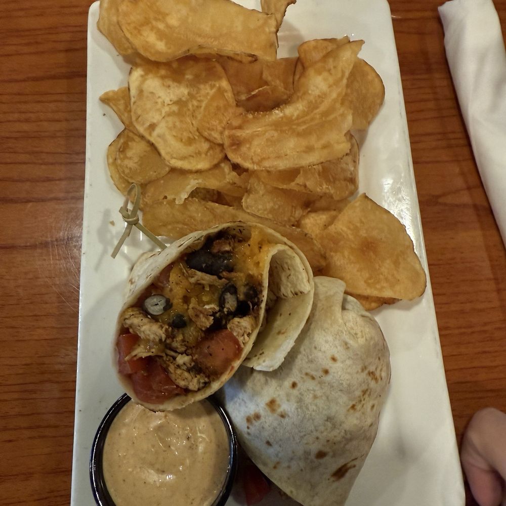 Southwest chicken wrap