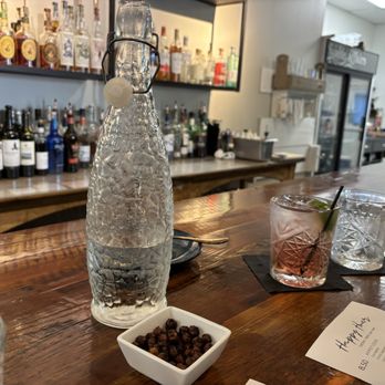 Agapi Bistro + Garden - Baked chickpeas provided w drinks - Mediterranean Near Me - Pensacola, Florida Agapi Bistro + Garden - Baked chickpeas provided w drinks - Mediterranean Near Me - Pensacola, Florida